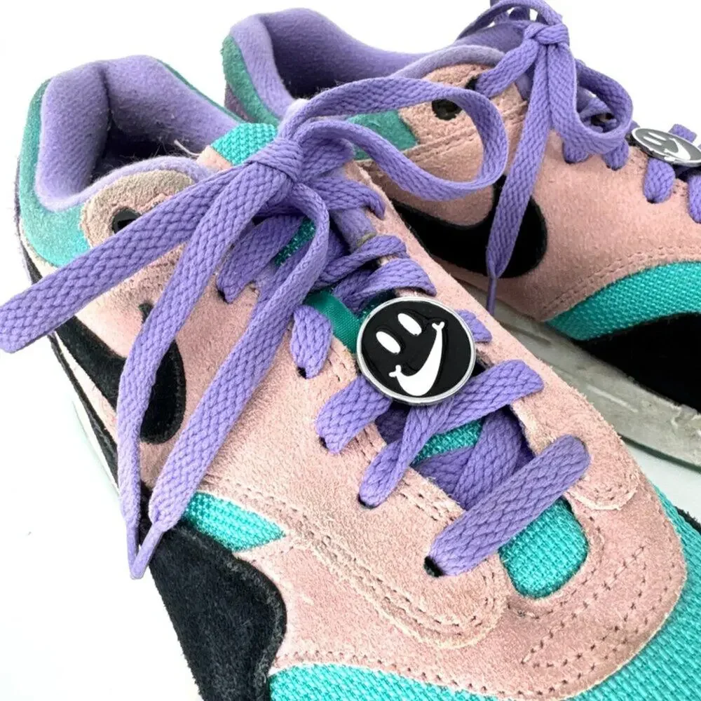 Nike‎ Air Max 1 Have a Nike Day Space Purple Black Bleached Coral Size 9